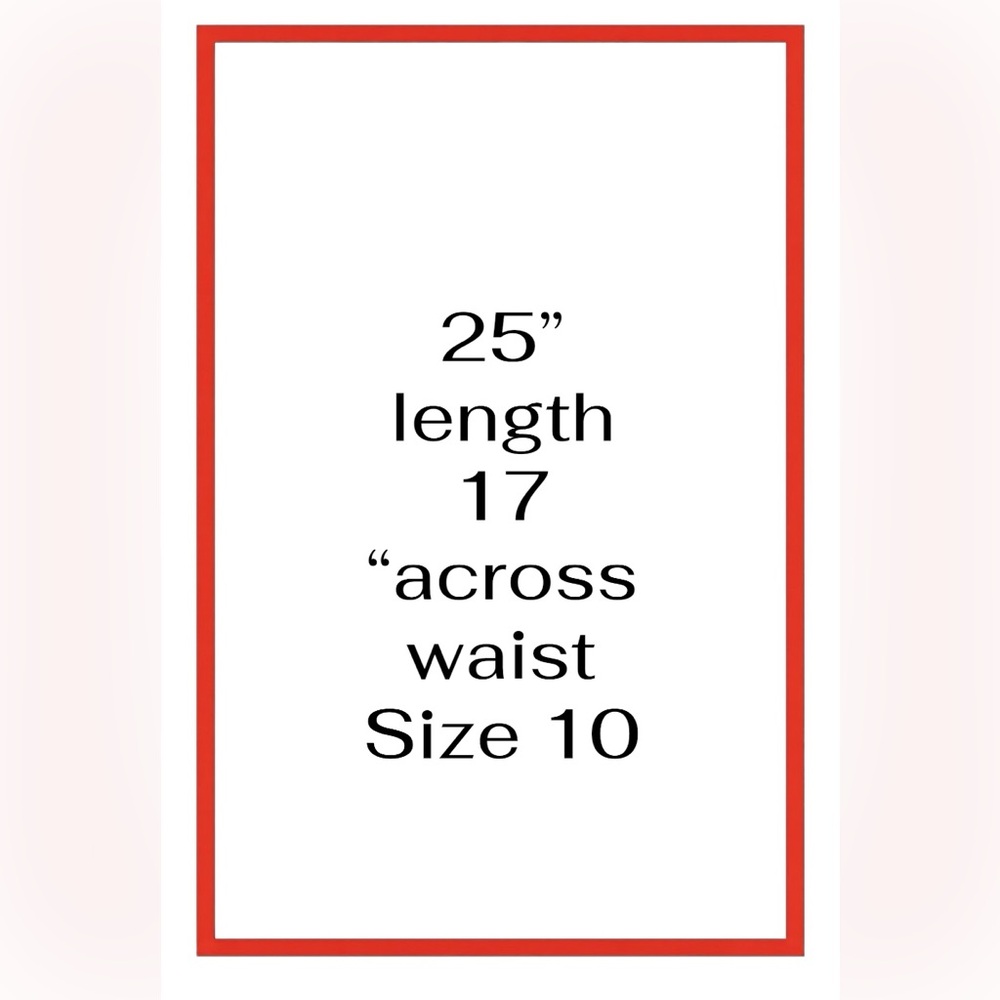 Natural Jean Look Pedal Pushers Capris Size 10 - Picture 8 of 9